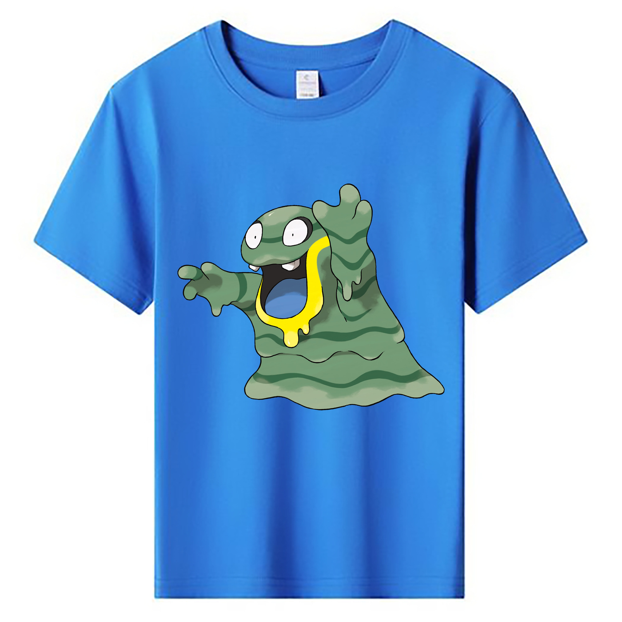 （画像用） ポケットモンスター Pokémon 綿100％キッズTシャツ（フロントプリント）